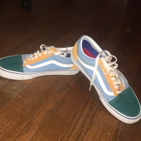 vans multicolor bright
